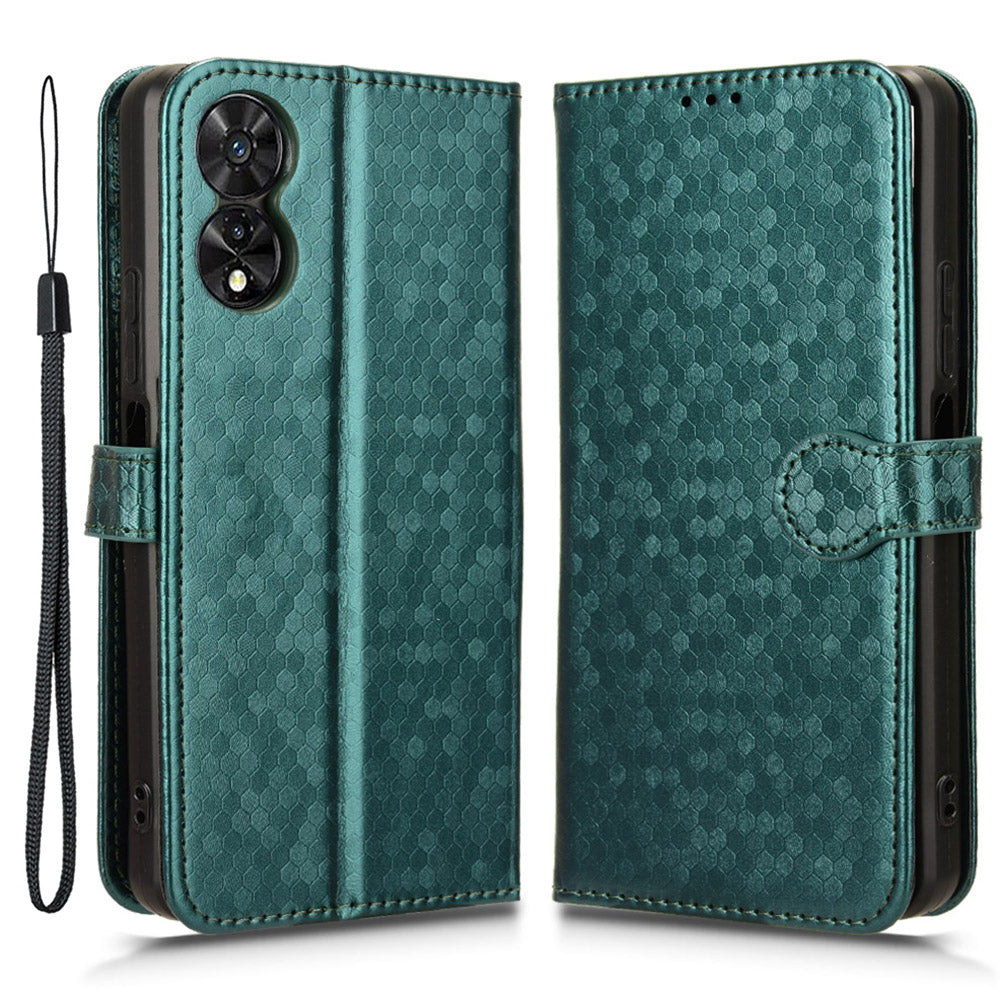 For TCL 505 Wallet Phone Case Dots Pattern PU Leather Flip Cover For TCL 505 Wallet Phone Case Dots Pattern PU Leather Flip Cover